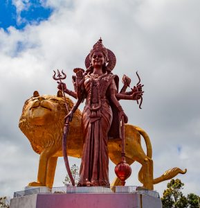 Durga Chalisa statue