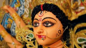 Durga's face